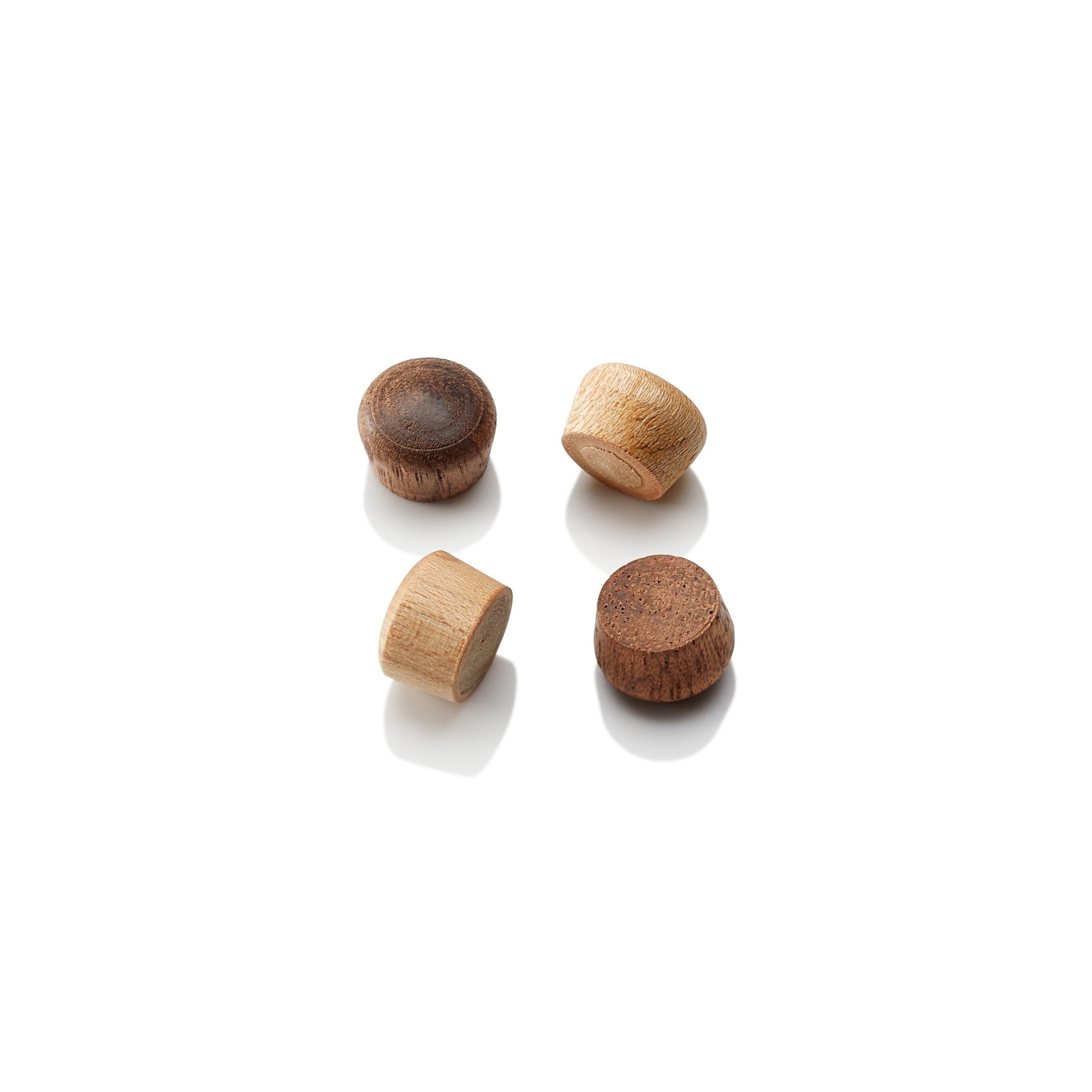 3/8" Oval Top Wood Plugs