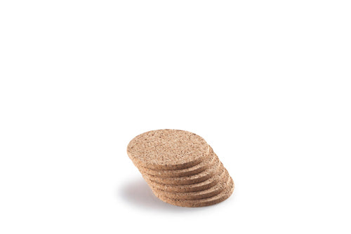 Cork Coasters, Round