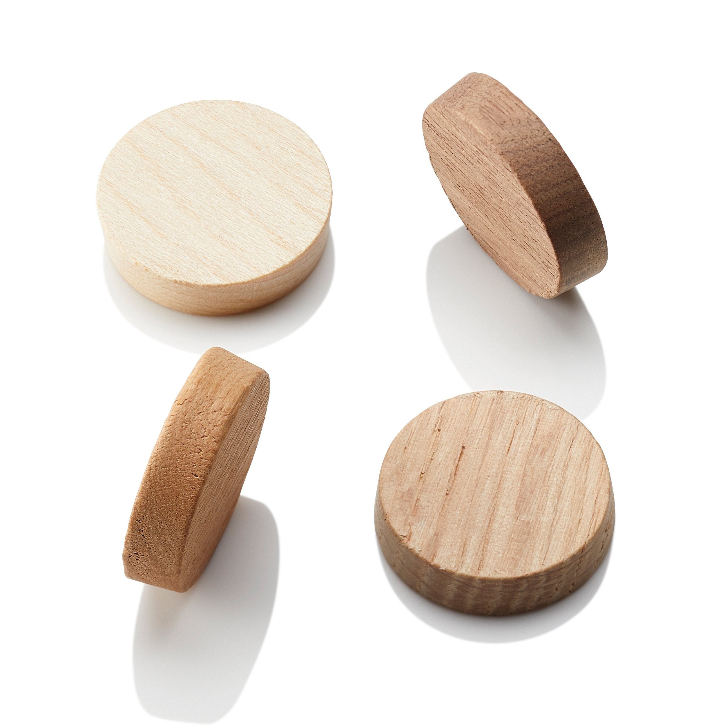 1" Face Grain Wood Plugs