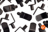 1/4" Matte Black "L" Shelf Pins - WidgetCo