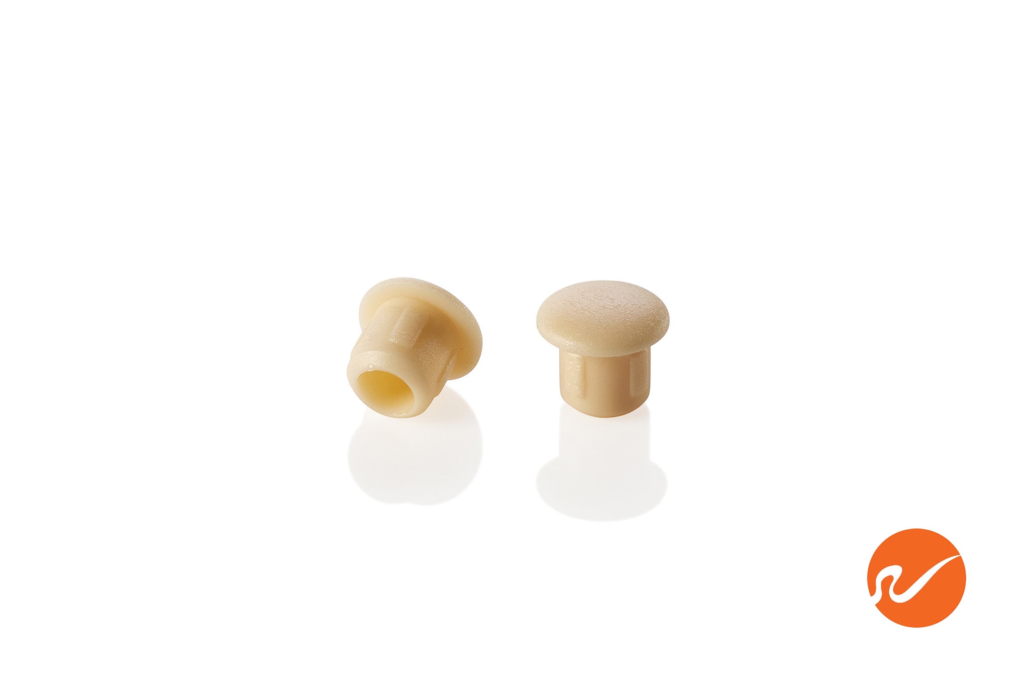 1/4" Almond Hole Plugs