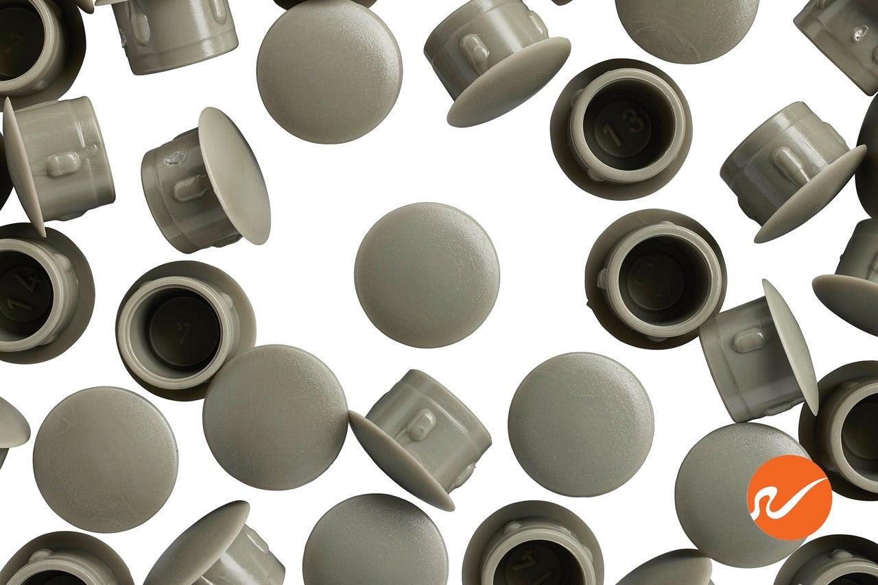 1/2" Ash Grey Hole Plugs - WidgetCo