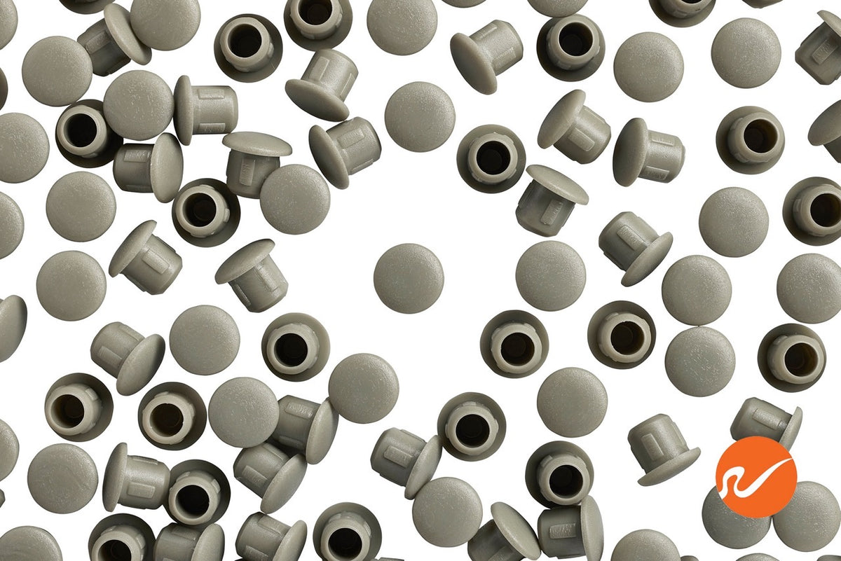 6mm Ash Grey Hole Plugs - Bulk Pricing | WidgetCo