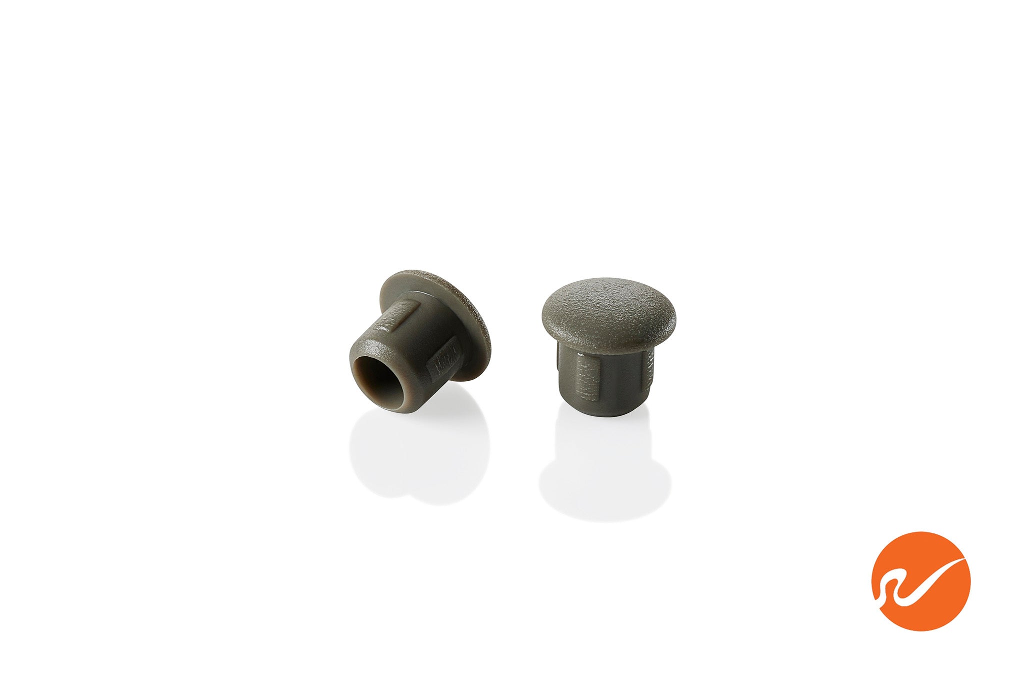 Tapones para agujeros de bronce marrón de 6 mm
