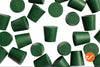 #4 Green Neoprene Rubber Stoppers - WidgetCo