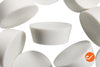 #13 White Silicone Rubber Stoppers - WidgetCo