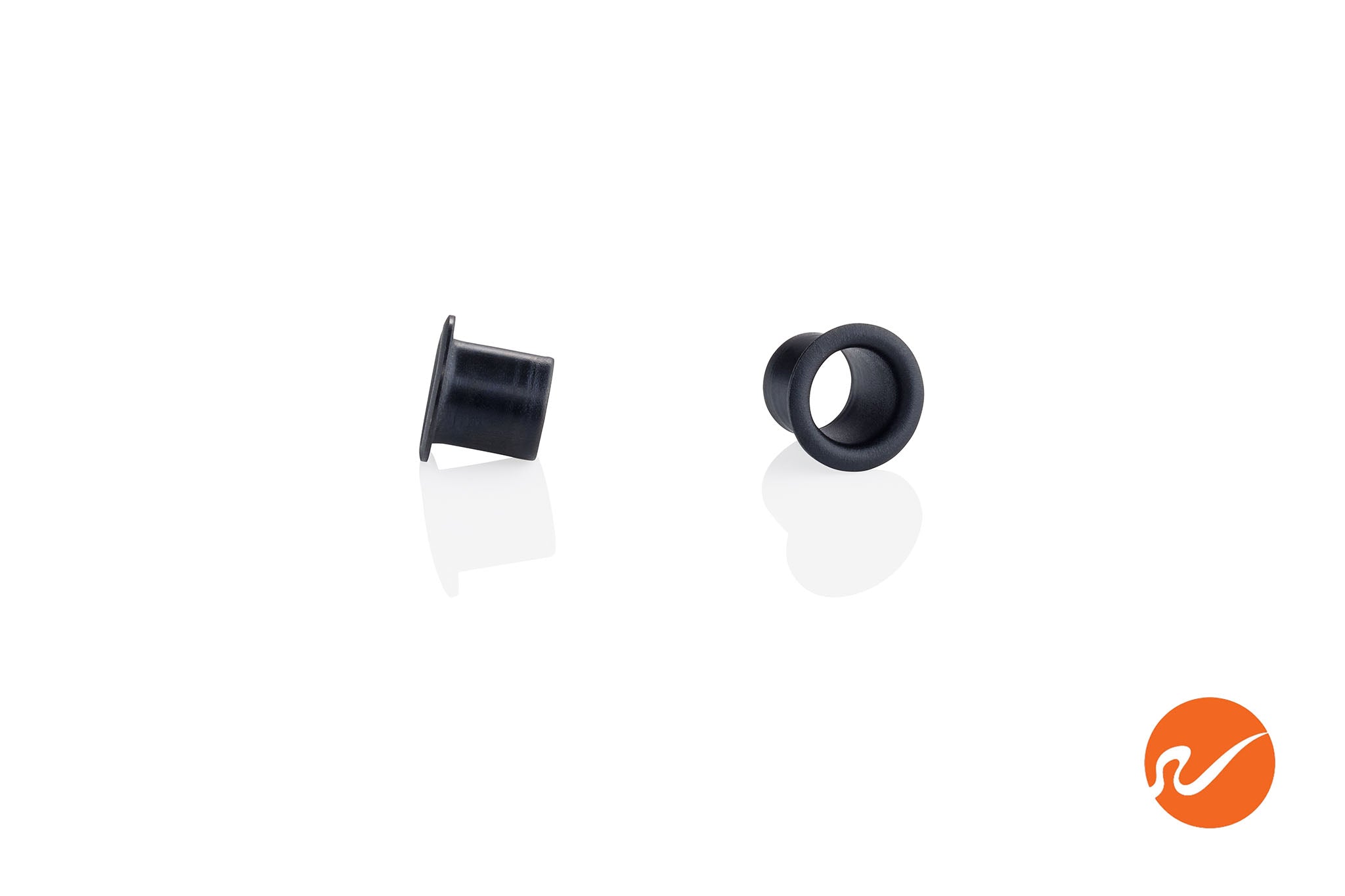 1/4" Black Shelf Pin Sleeves - WidgetCo