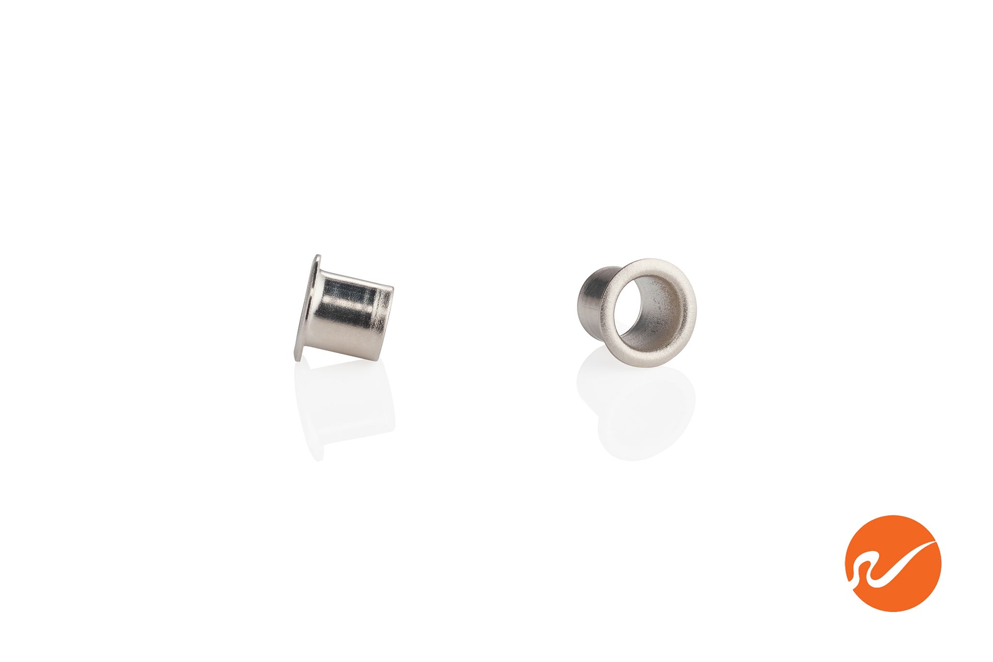 1/4" Nickel Shelf Pin Sleeves - WidgetCo