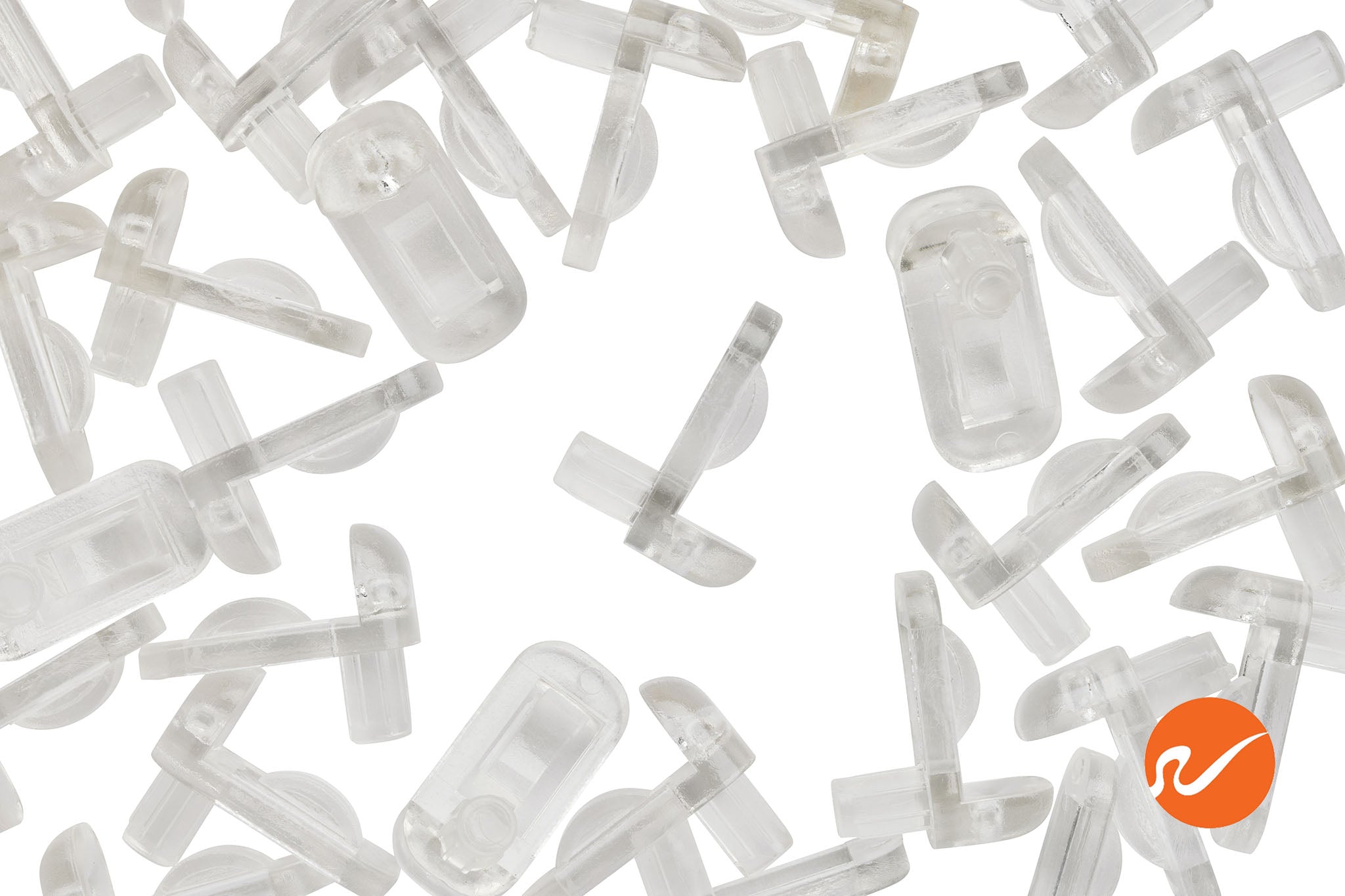 5mm Glass Shelf Pins (self locking) - WidgetCo