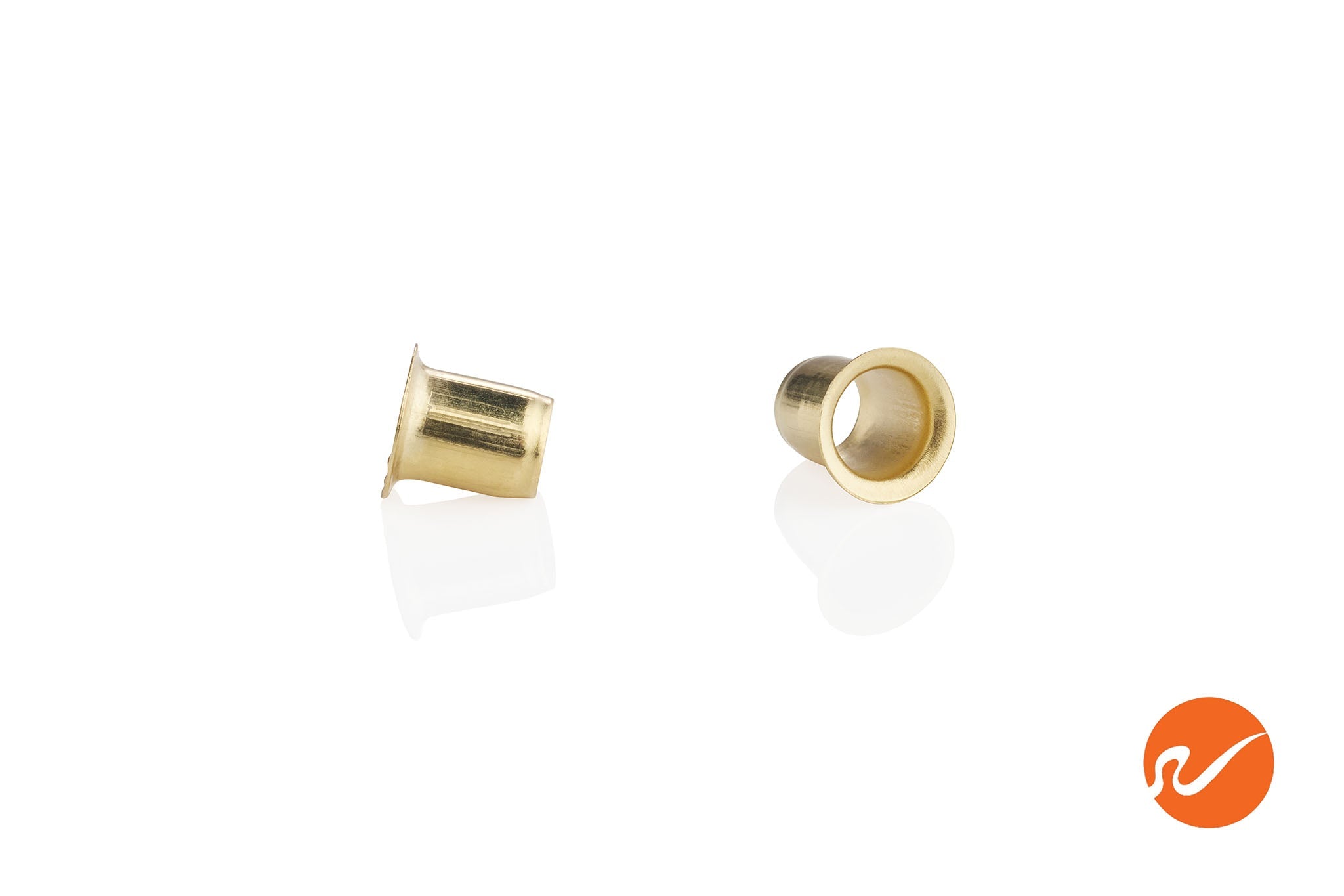 7mm Brass Shelf Pin Sleeves - WidgetCo