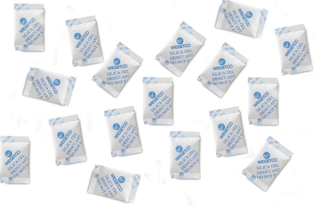 1 x 100 Silica Gel Desiccants Packets for Moisture Removal and Storage Food  Safe for Desiccant Packs, Food Grade