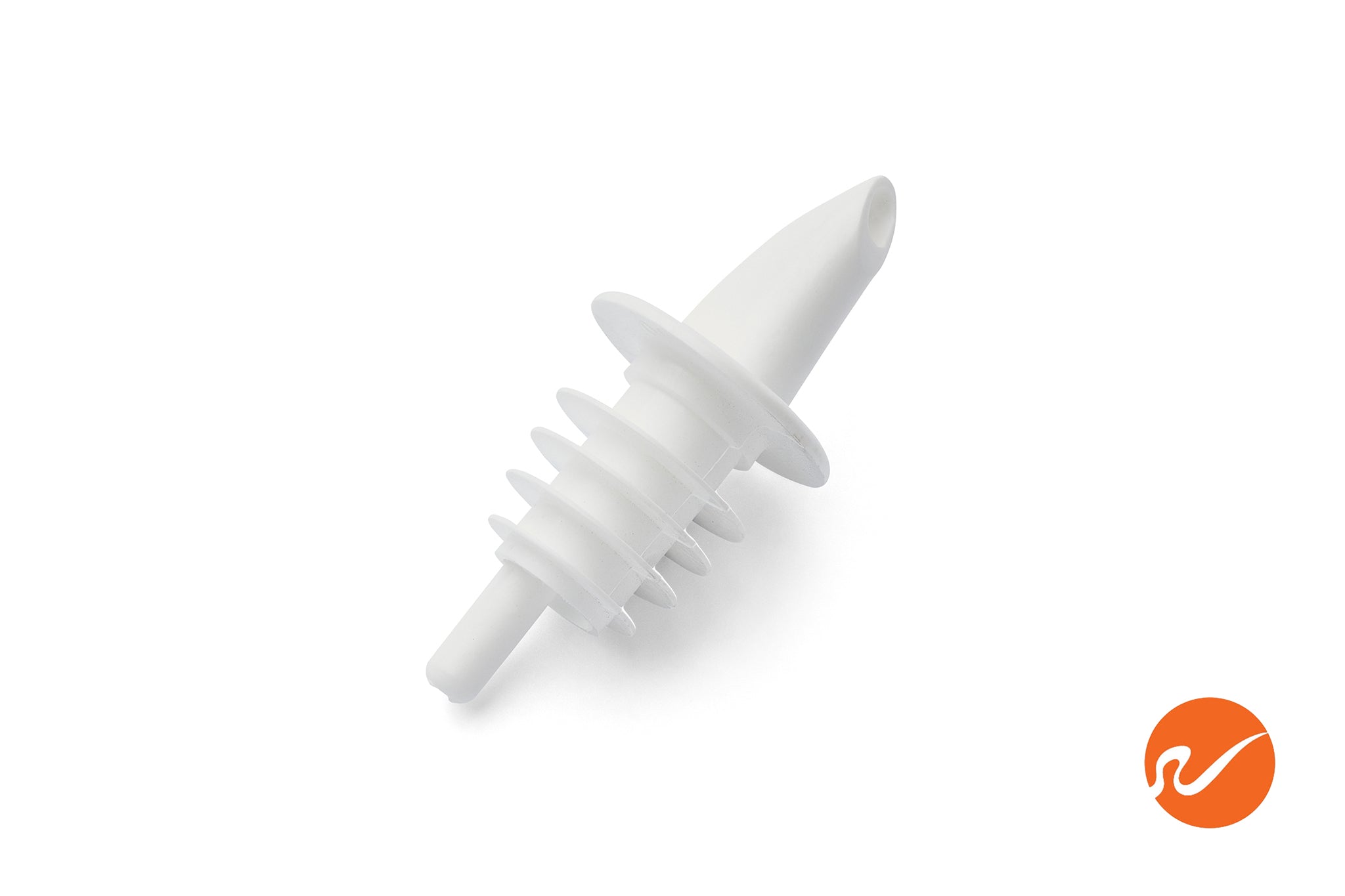 White Plastic Pour Spouts - WidgetCo
