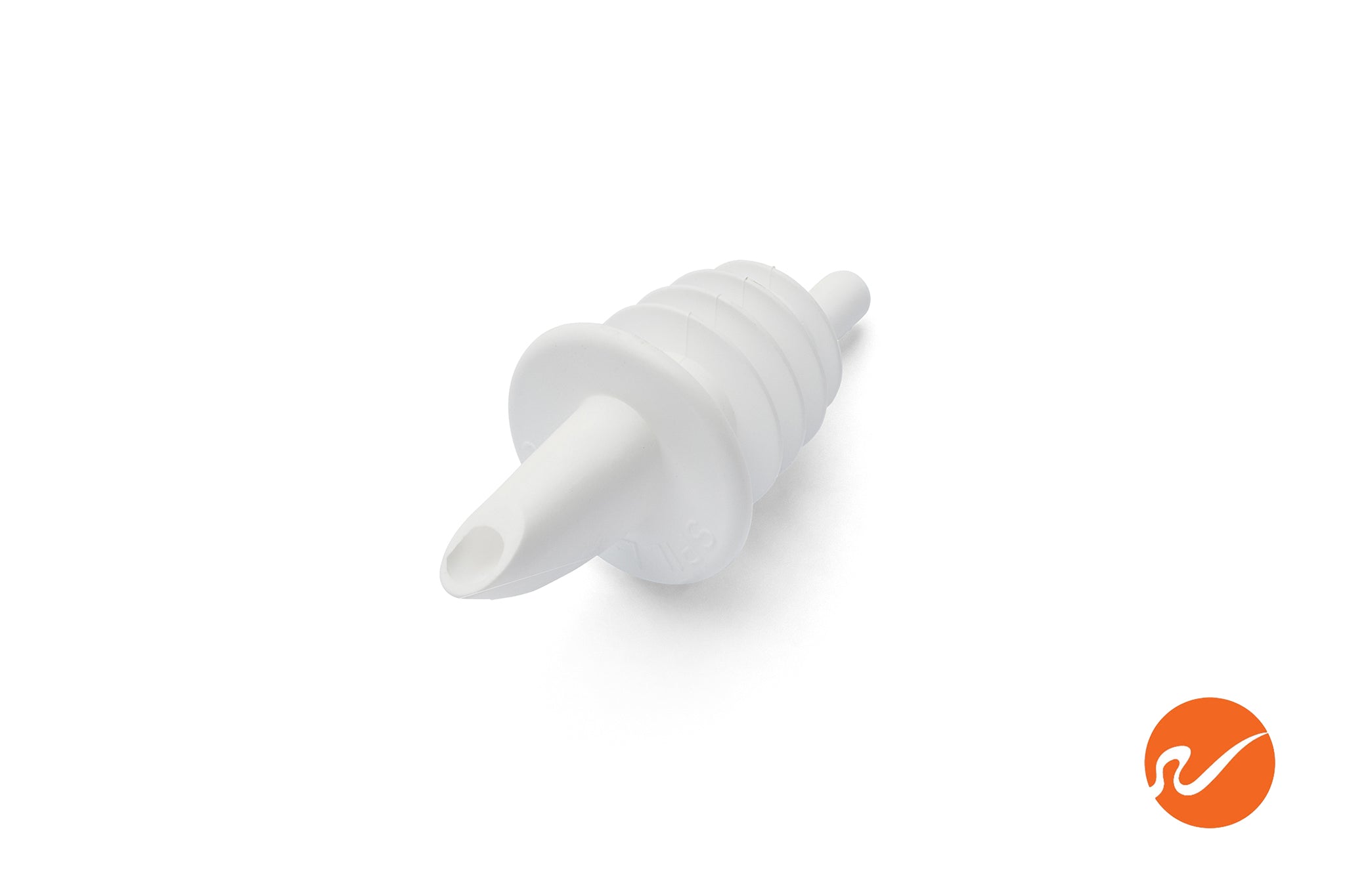White Plastic Pour Spouts - WidgetCo
