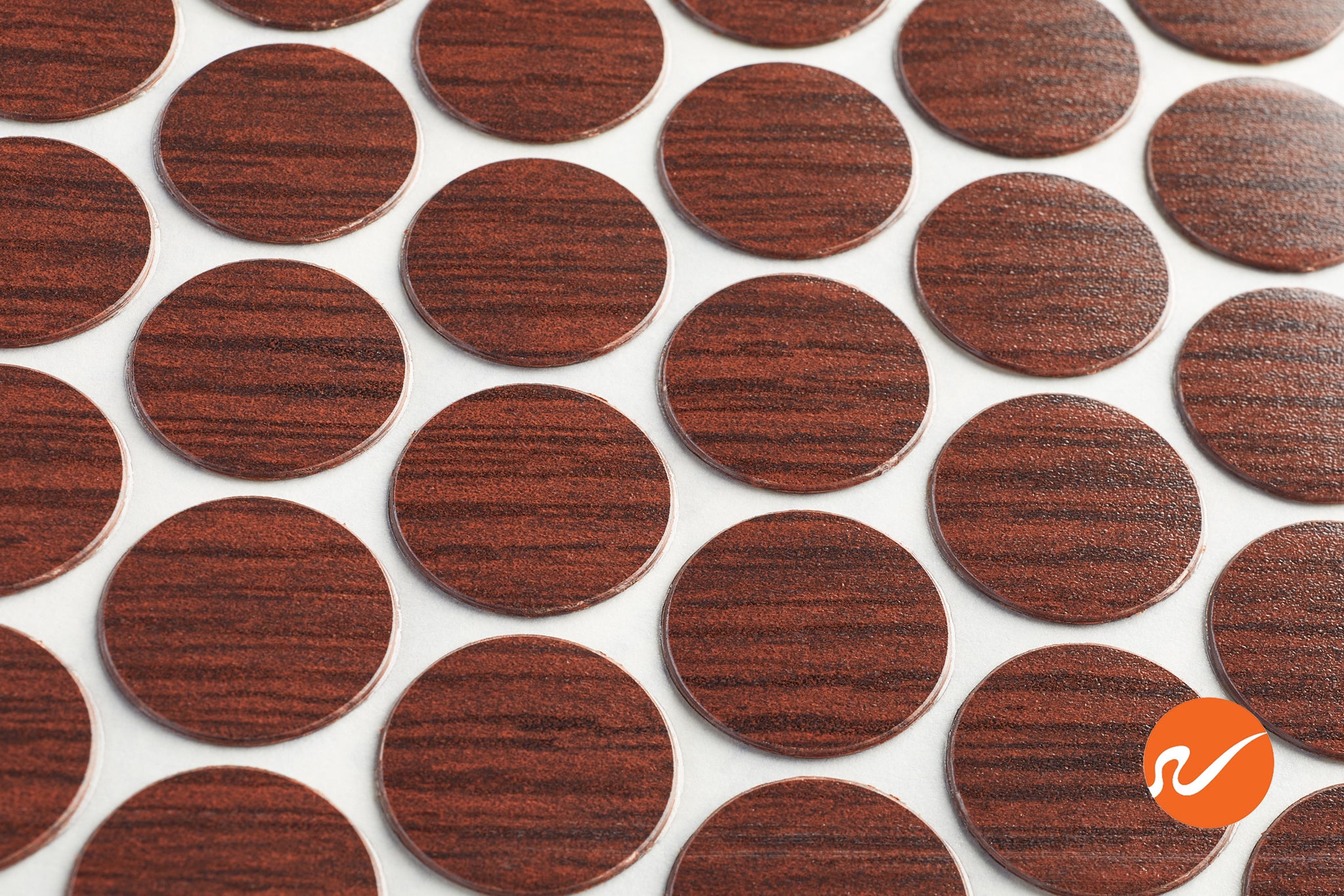 Dark Red Mahogany Fastcaps - WidgetCo