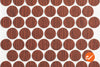 Dark Red Mahogany Fastcaps - WidgetCo