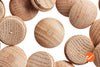 1" Oak Button Top Wood Plugs - WidgetCo