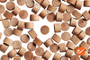 3/8" Cherry Wood Plugs - End Grain - WidgetCo