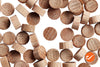 1/2" Oak Wood Plugs - End Grain - WidgetCo