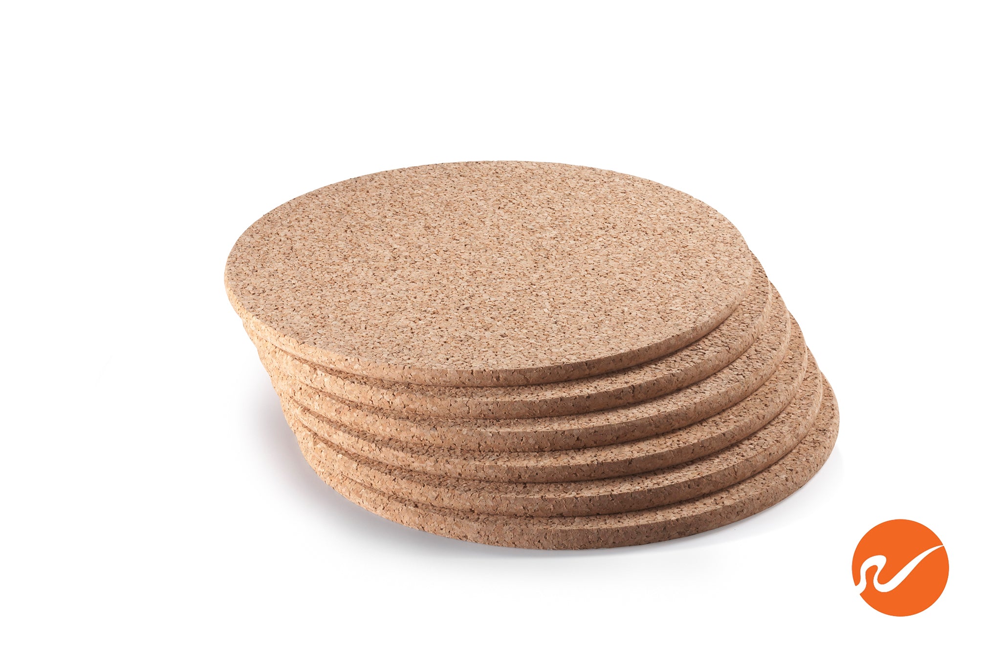 3 Inch Cork Rounds 3/8