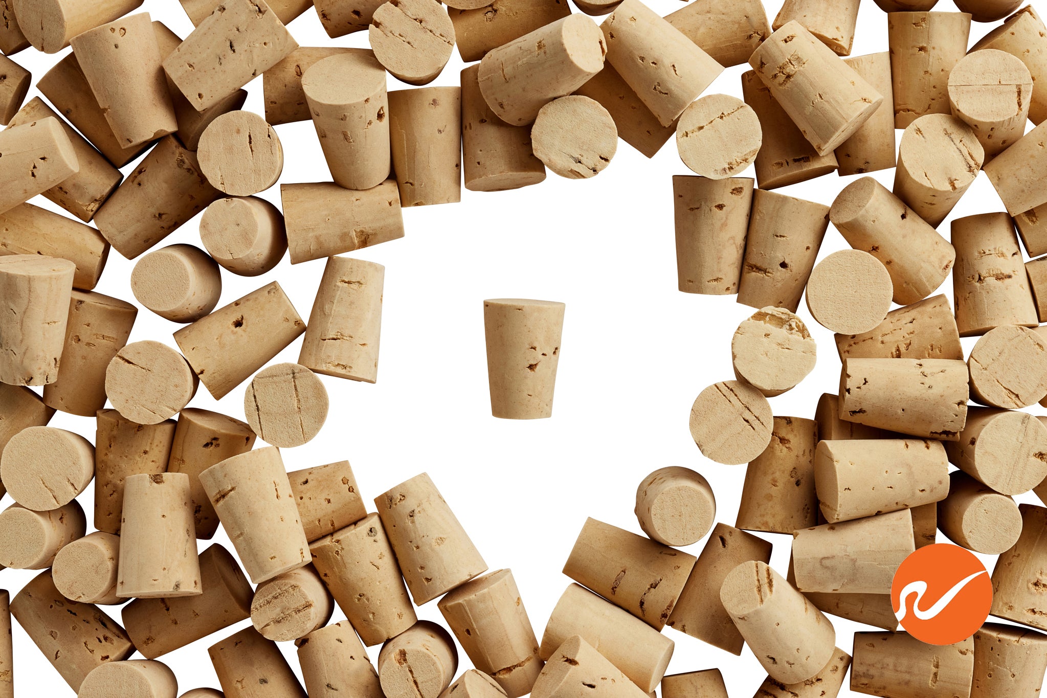 Size 1 Cork Stoppers, Extra Select - WidgetCo