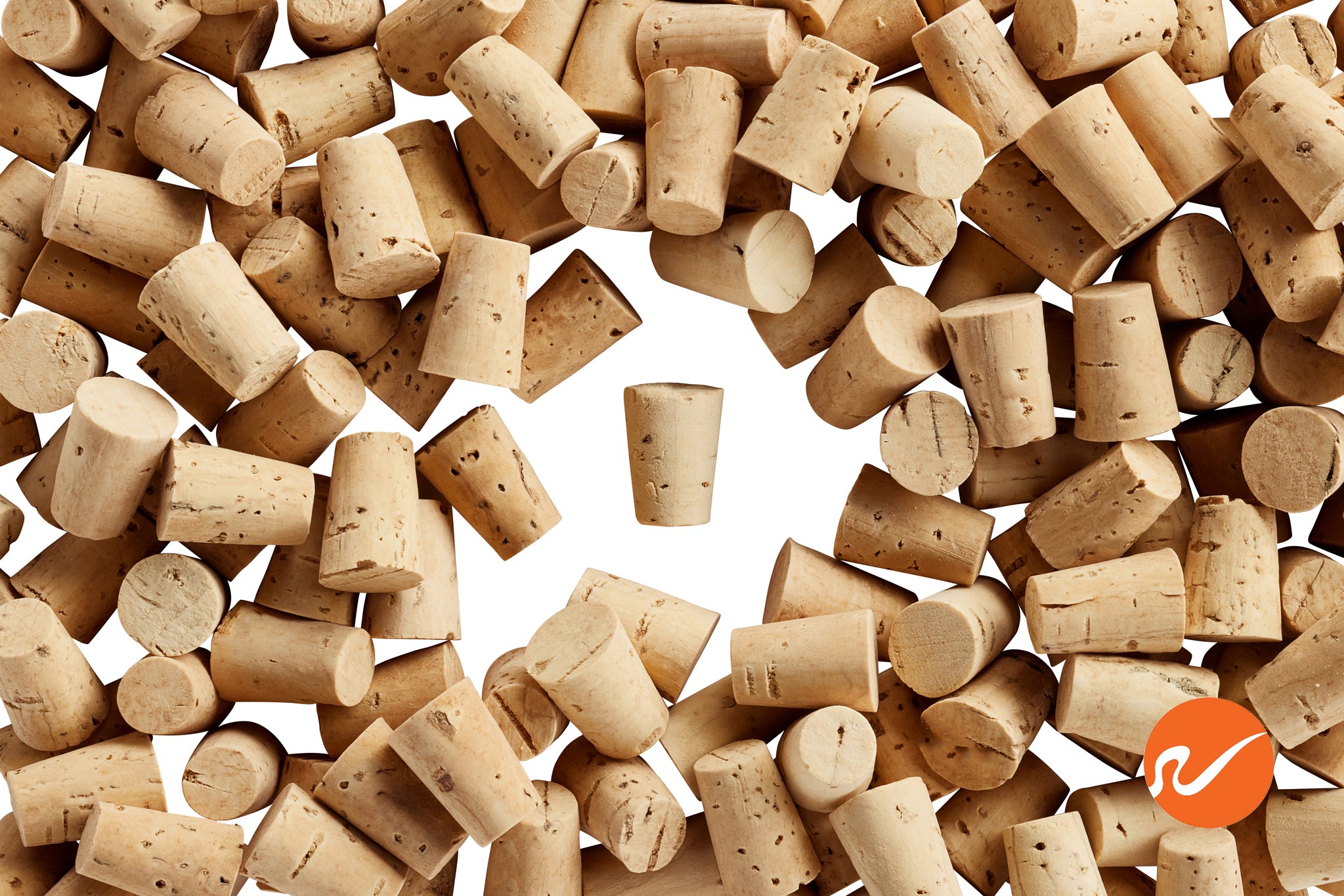 Size 1 Cork Stoppers, XXXX Grade - WidgetCo