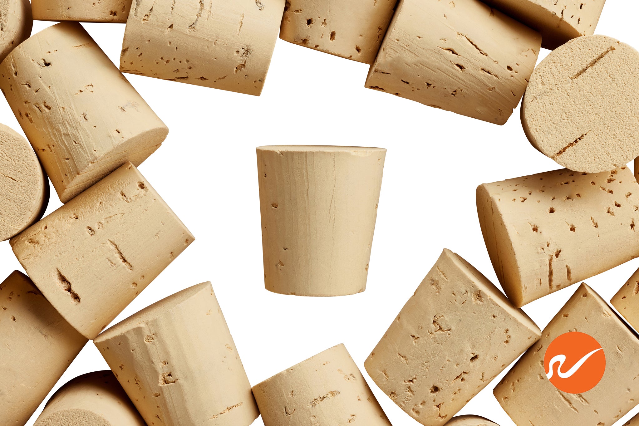Size 12 Cork Stoppers, Extra Select - WidgetCo