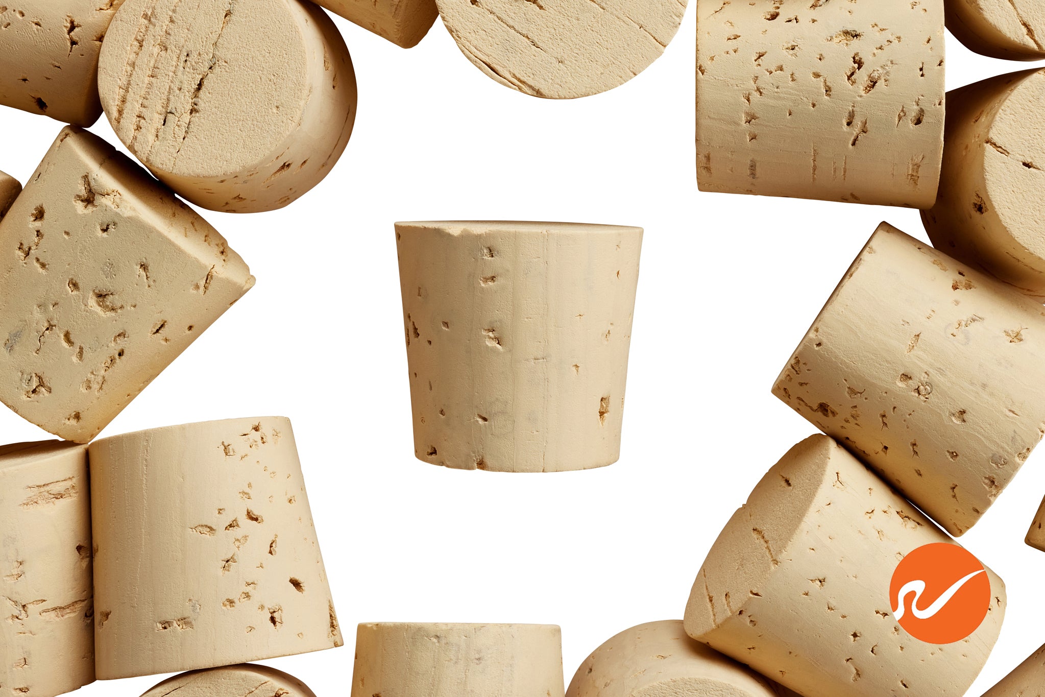 Size 15 Cork Stoppers, Extra Select - WidgetCo