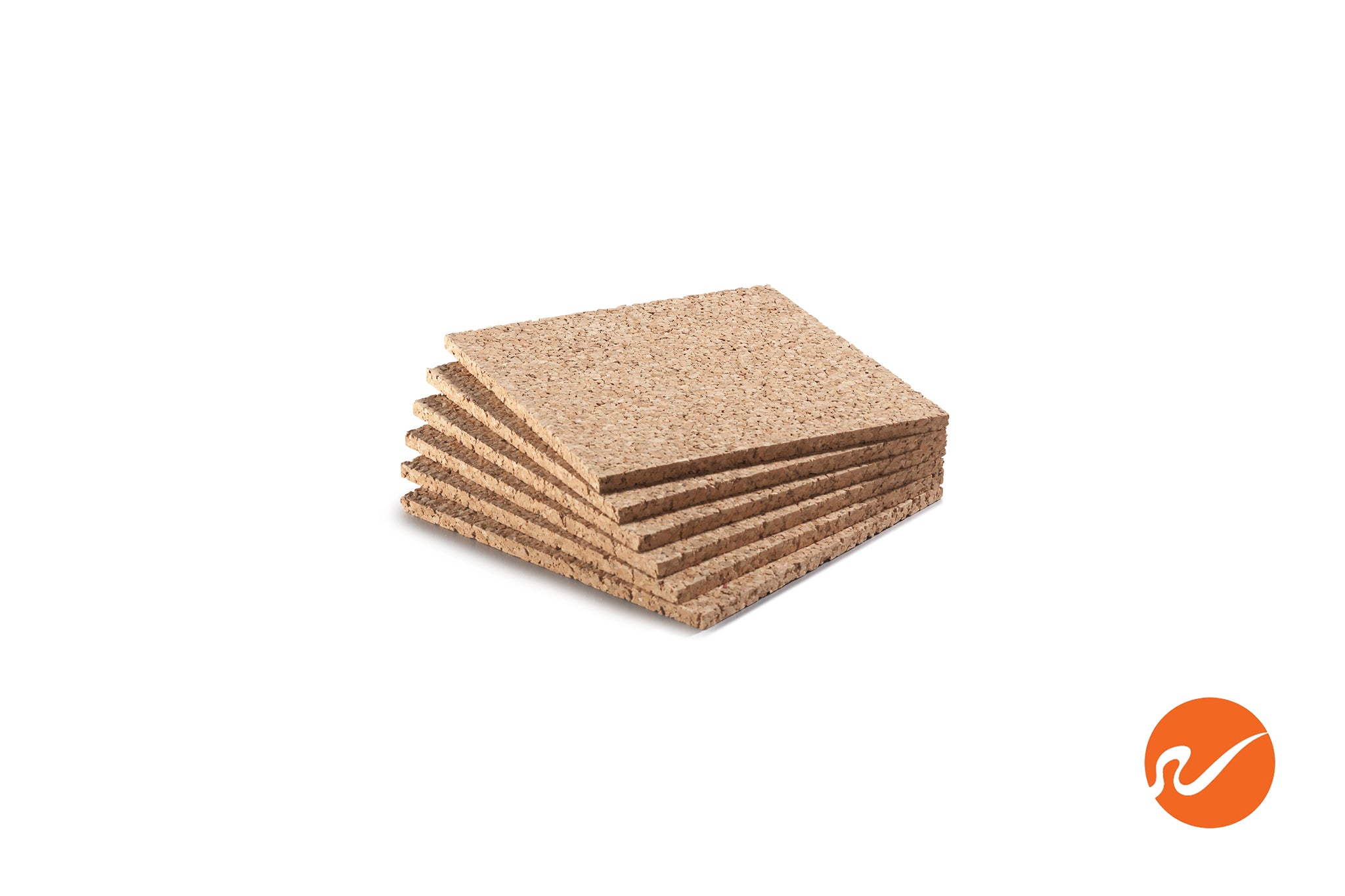 1/4" x 6" Cork Squares (6 pack) - WidgetCo
