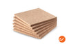 1/2" x 9" Cork Squares (6 pack) - WidgetCo