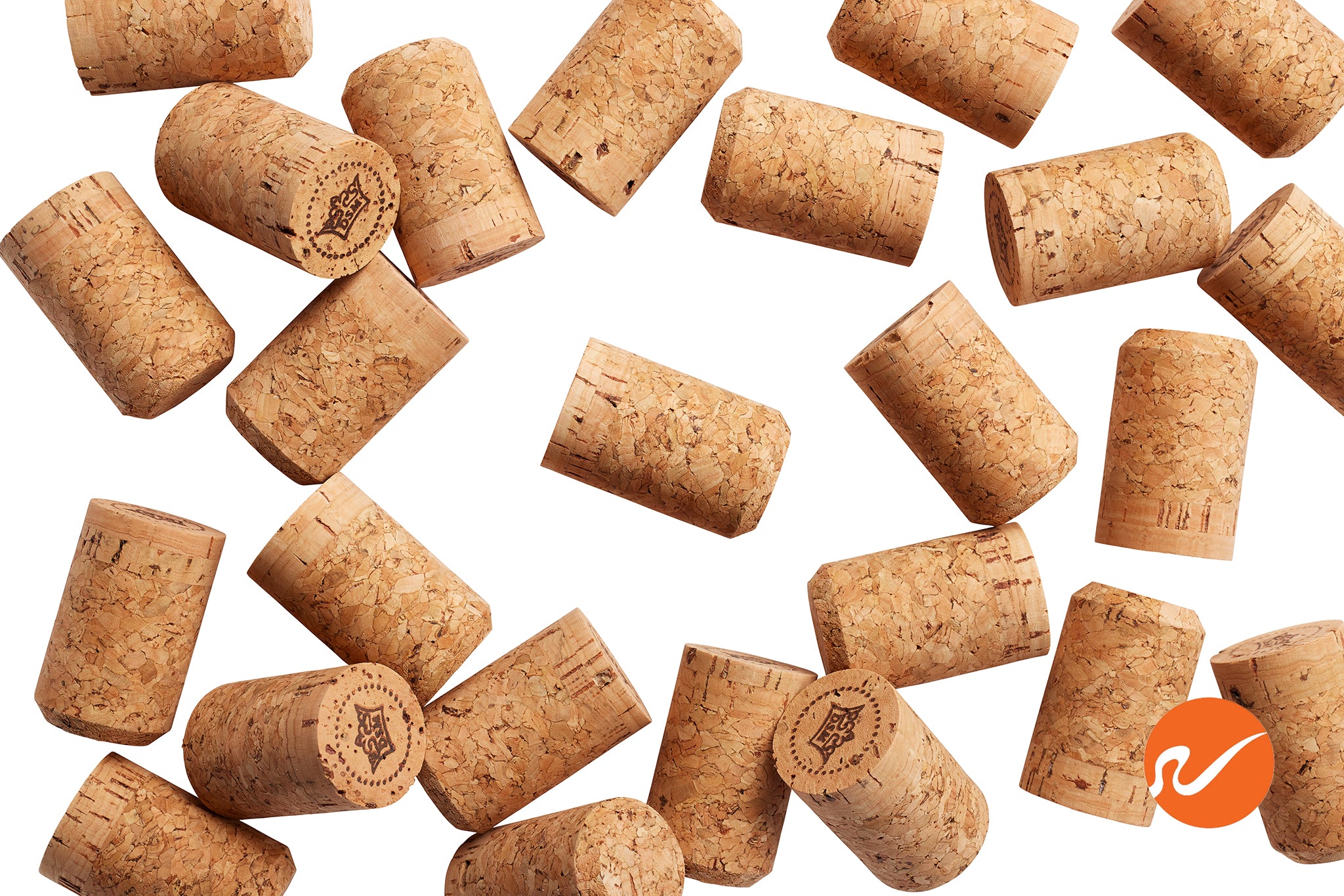 Pre-Cut Wine Corks used for Crafts Multi Listing 50-100-200-400 Halves  WineCorks