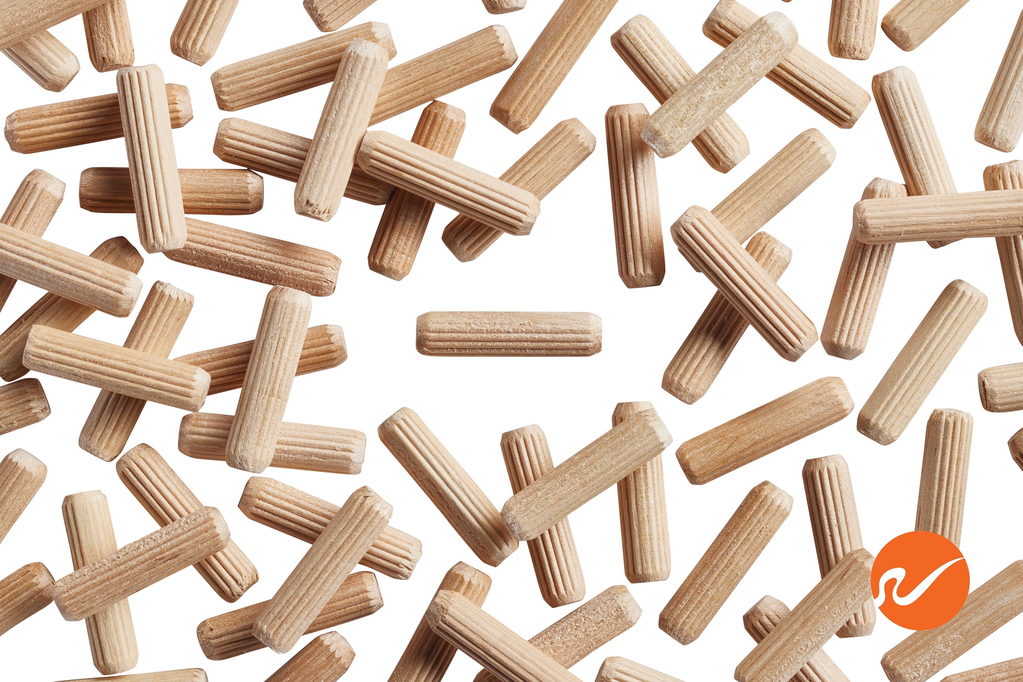 Dowel Pins 1/4 - 1,000 pcs. - Milescraft