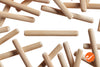 5/16" x 3" Wood Dowel Pins - Multi-Groove - WidgetCo