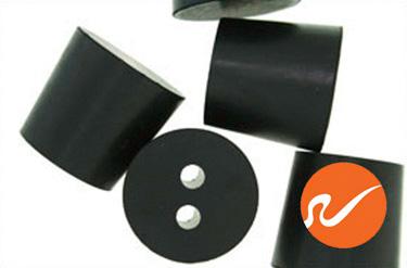 #4 Rubber Stoppers with 2 holes - WidgetCo