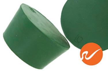 #10 Green Neoprene Rubber Stoppers - WidgetCo