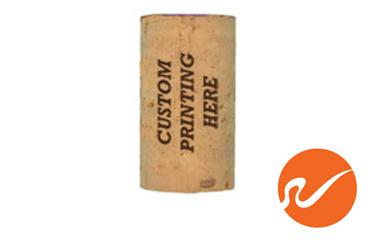 1+1 Wine Corks with Custom Printing - WidgetCo