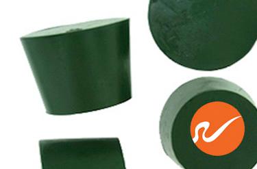 #7 Green Neoprene Rubber Stoppers - WidgetCo